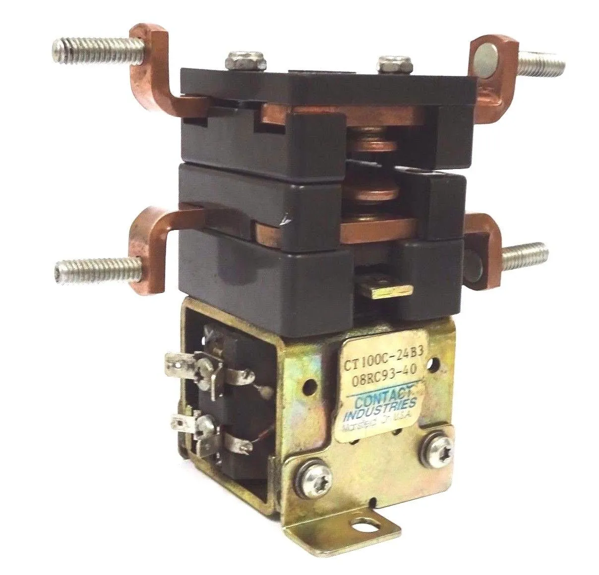 NEW CONTACT INDUSTRIES CT 100C-24B3 08RC93-40 CONTACTOR