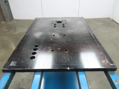 1-1/8" Steel Top Machine Base Welding Table Work Bench 50"W 30"D 34-3/4"H