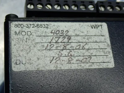 Used DAYTRONIC 4032 Electrical Controls | HGR 24 #748045