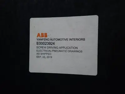 USED 2019 ABB IRB1600 / IRC5 SINGLE