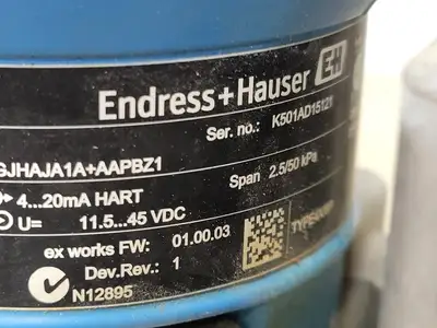 USED ENDRESS+HAUSER PMD55-1AUL0/139