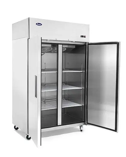 2 door upright freezer - TOP MOUNT