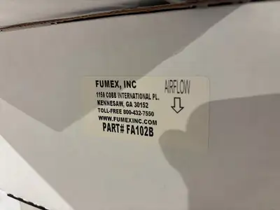 USED FUMEX FUME DUST EXTRACTING SYSTEM