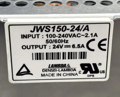 Used Lambda JWS150-24/A AC/DC Power Supplies California US | Davliegogo LLC #1706275