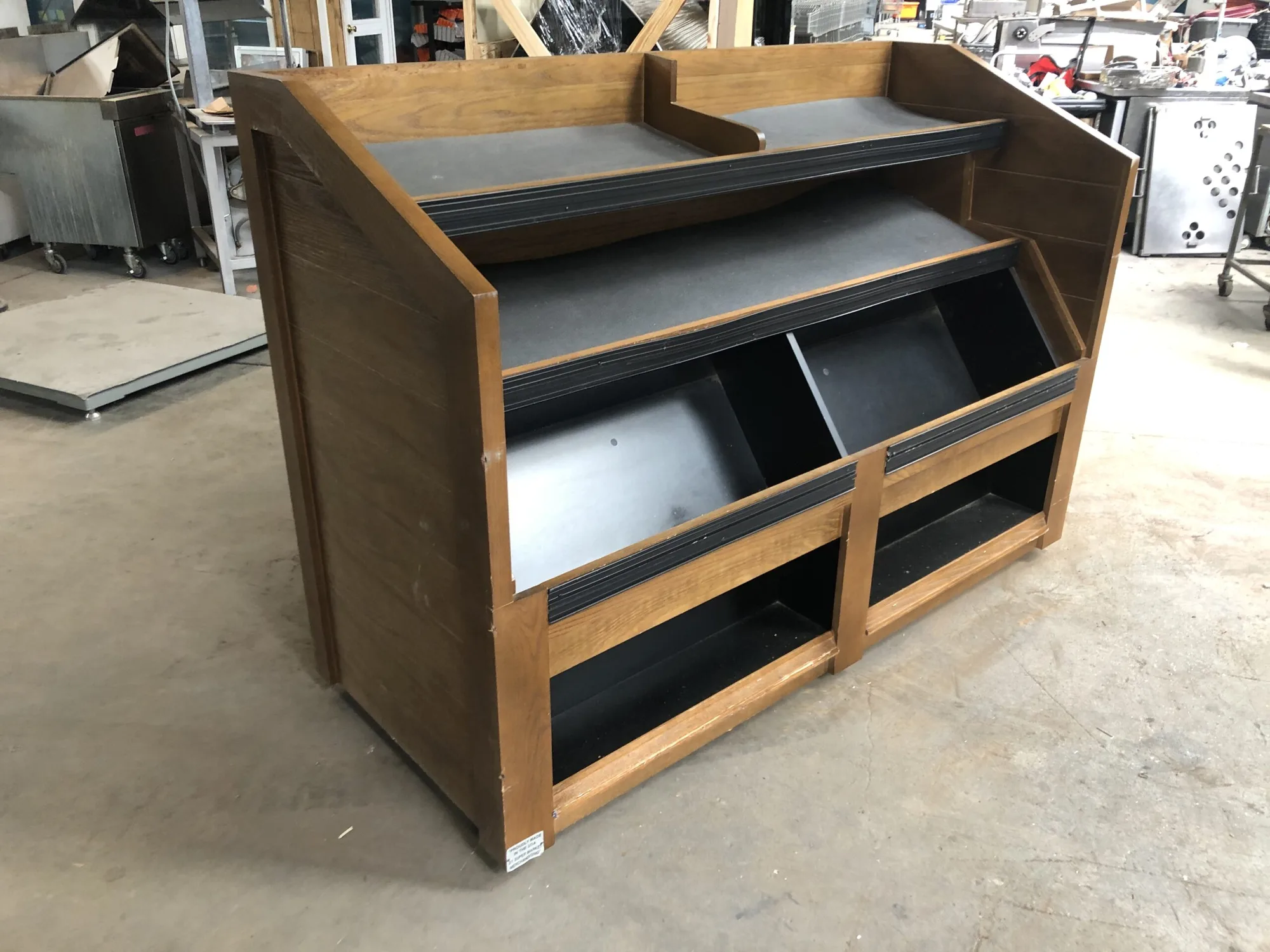 Produce Multi Compartment 6’x26″ Wall or back to back Island