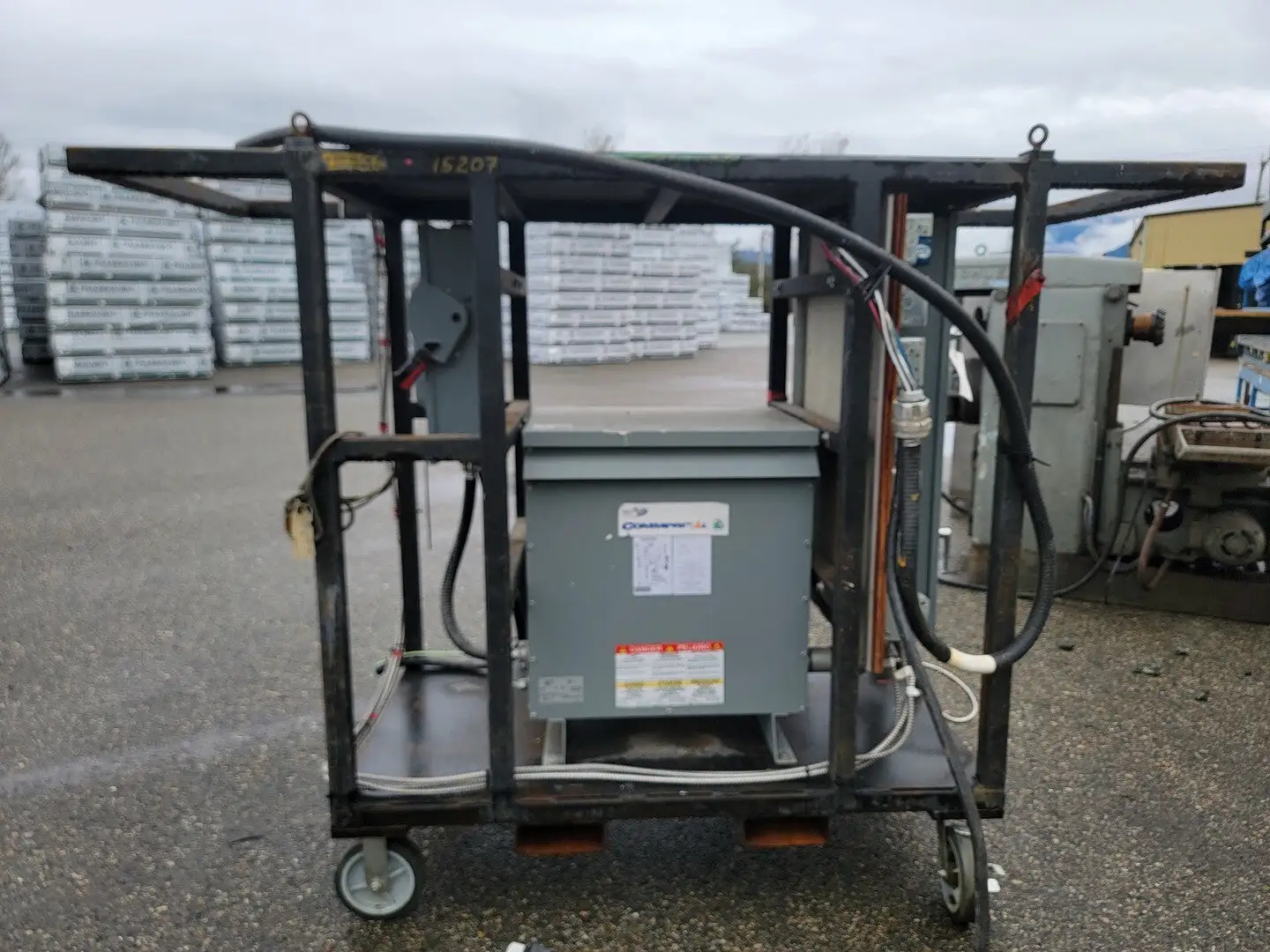 75 kVA Temporary Power Distribution Cart 600V Pri. 208Y/120V Sec.