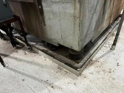Krauss-Maffei HZ 125/2.5 SiE peeler centrifuge, 316SS.
