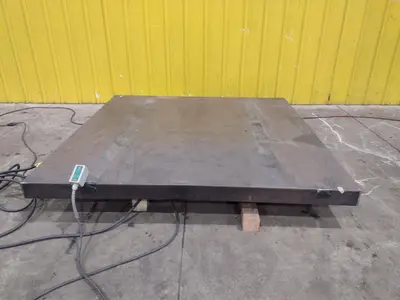 4,000 LBS X 71.75" X 71.75" LIFT PRODUCTS MODEL LPFT4W-040-36 HYRAULIC SCISSOR LIFT TABLE 110V: YOBRO #24988