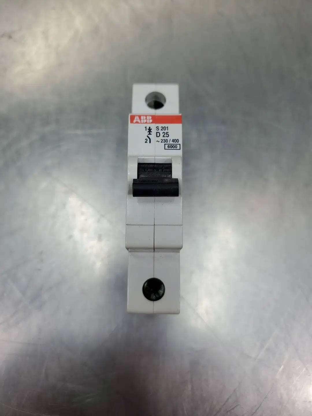 USED ABB S201-D25 Miniature Circuit Breaker, 1P, 25A