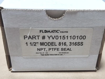 NEW Flomatic YV015110100