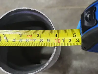 4" Camlock Hose Barb, E400, Type E, Aluminum