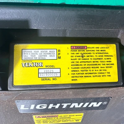 Used Lightnin 290063 Mixers Indiana US | J&J Industrial Supply #1323139