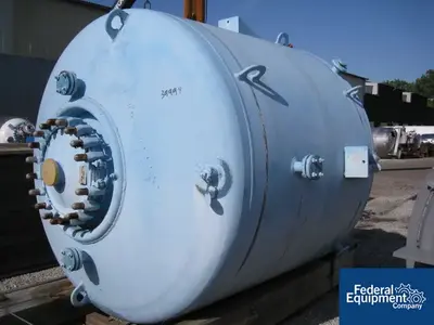 NEW Pfaudler 1,500 Gal Pfaudler Glass-Lined Reactor Body, 100/90#
