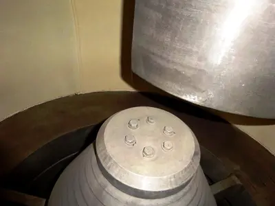 Ellerwerk 736 U-A perforate basket centrifuge, 316SS.