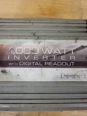 Fusion Power 1000 Watt Inverter with Digital Readout
