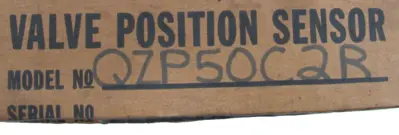 NEW STONEL QZP50C2R VALVE POSITION SENSOR