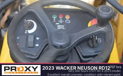 Used 2023 WACKER NEUSON RD12 Tandem Rollers Florida US | Proxy Equipment #1385350
