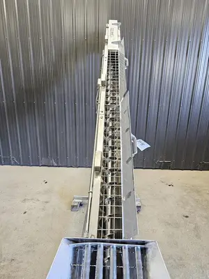 Used Screw Conveyor, 4” diameter x 138” long