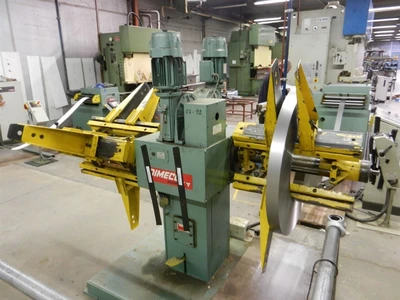 USED DIMECO DECOIL./ STRAIGHT LVD PUNCHPRESS + ROLLFORMING
