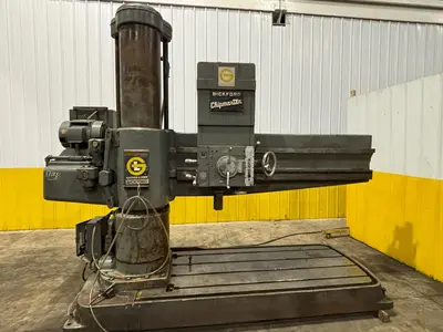7' x 15" GIDDINGS & LEWIS MODEL #962 G&L RADIAL DRILL: YOBRO #24530