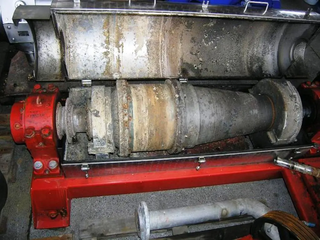 Hysep/DDS 142C (16x35) decanter centrifuge, SS.