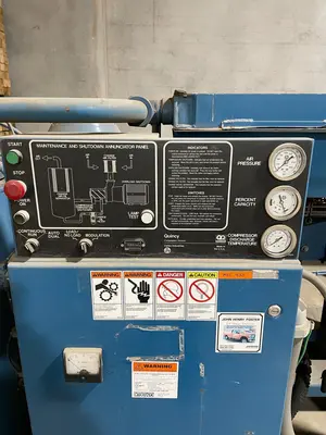 2001 QUINCY 75 hp compressor Other Machinery, Air Compressors | Mark One Machinery (6)