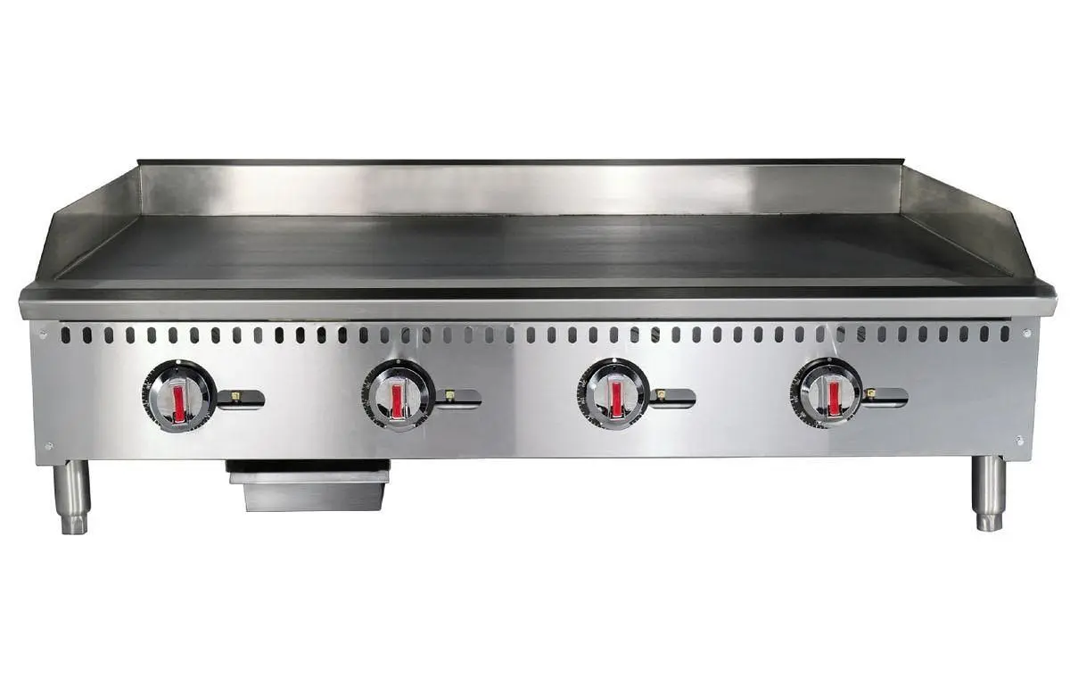 ELITE ETFG-48 Thermostatic Countertop Gas Griddle, 48" | 120,000 BTU