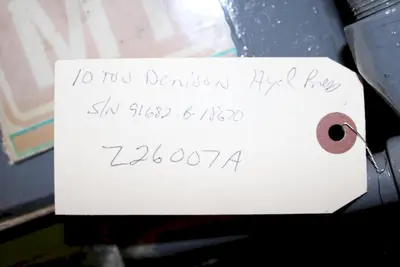 USED DENISON T107MC209SSD268D276JA72A246RC255