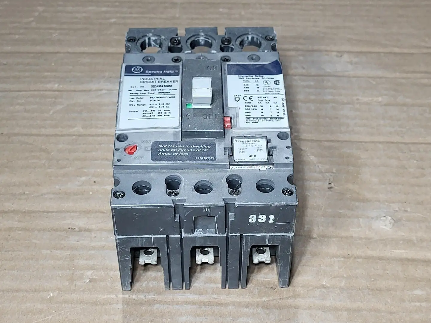 USED GENERAL ELECTRIC SEDA36AT0060