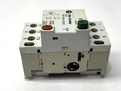 USED ALLEN-BRADLEY MANUAL STARTER 3-PHASE 600V 2.5A