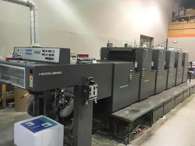 Heidelberg MOFPH+L Five Color w Plus Coater