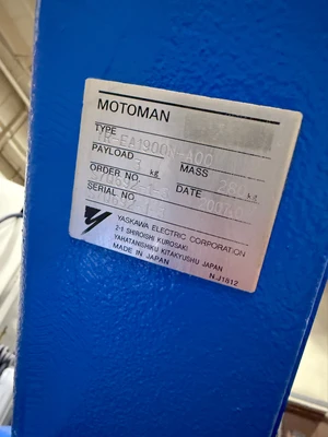 USED MOTOMAN MA1900