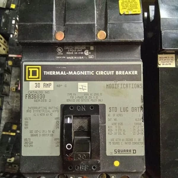 Used Square D FA36030 Misc Industrial Equipment Texas US | ISP Equipment Group #1318875