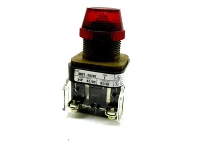 NEW ALLEN BRADLEY 800T-QH24R PUSHBUTTON PILOT LIGHT 800TQH24R