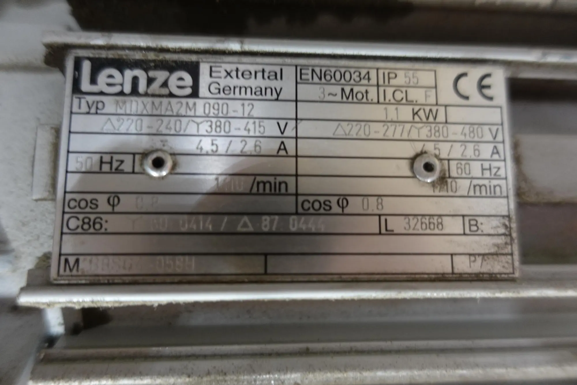 4 PALLETS OF ASSORTED MOTORS, BALDOR, LENZE, WEG, SEW-EURODRIVE, TOSHIBA, MARATHON, GE
