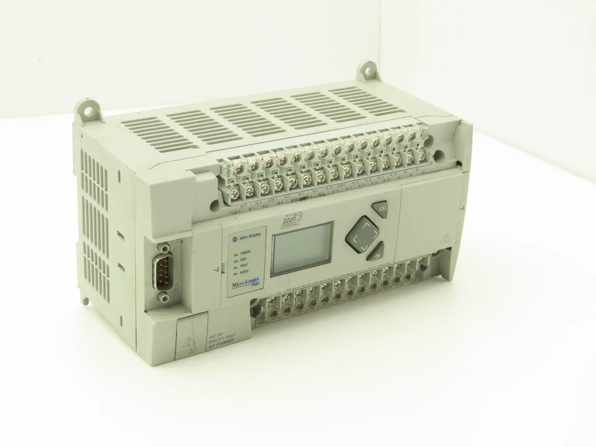 Allen Bradley 1766-L32AWA MicroLogix 1400 Controller Module 32Pt Series B FW 16