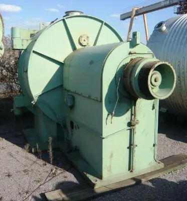 (2) Escher-Wyss H-160 peeler centrifuges, rubber-lined.