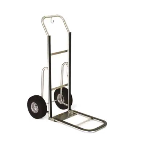 Forbes Industries Standard Bellman's Handtruck w/ 24" Dropnose - Brushed Stainless Steel (1552)