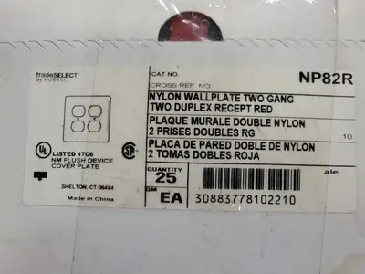NEW HUBBELL NP82R