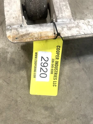 Used _UNKNOWN_ 4248-10T ALUMINUM Pallet Trucks West Virginia US | Cooper Industries #1409643