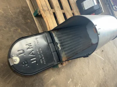 Used Large Mailbox, has magnet for door, door is tweaked but works, 24”x11”x15” tall