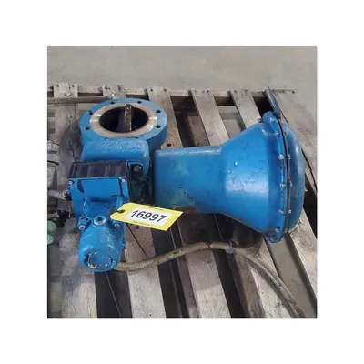 Used 6" DeZurik Stainless Steel HP Butterfly Valve