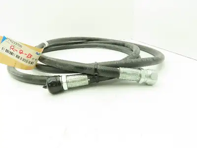 Parker H5007-8 Extreme Compact 1/2" x 12'  Hydraulic Hose Female JIC Swivel Ends