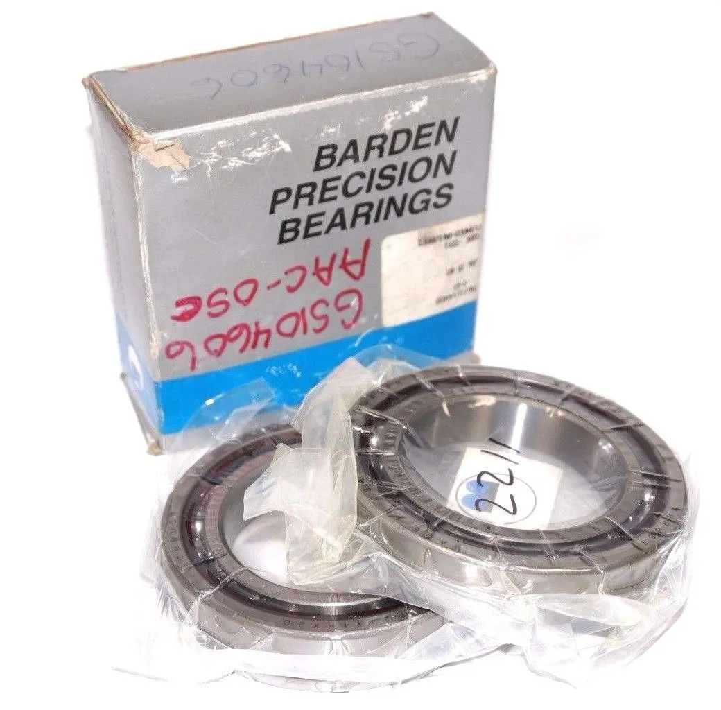 NEW BARDEN F2114HX2D PRECISION BEARING SET