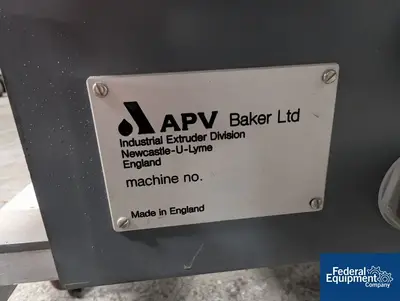 USED APV 19 MM APV Baker Perkins Twin Screw Extruder, Model MP-19-TC