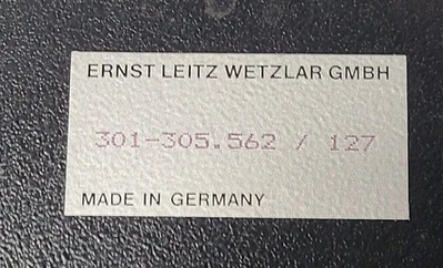Ernst Leitz Wetzler 301-305.562 Microscope keypad Controller