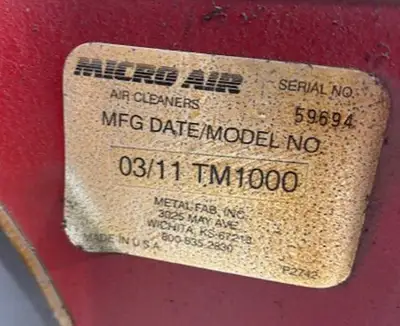 USED 2011 MICRO AIR TM1000