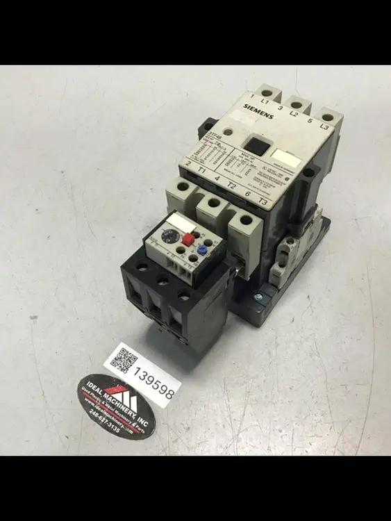 Used SIEMENS 3TF4822-OAK6 PLC Contactors | Ideal Machinery #621879