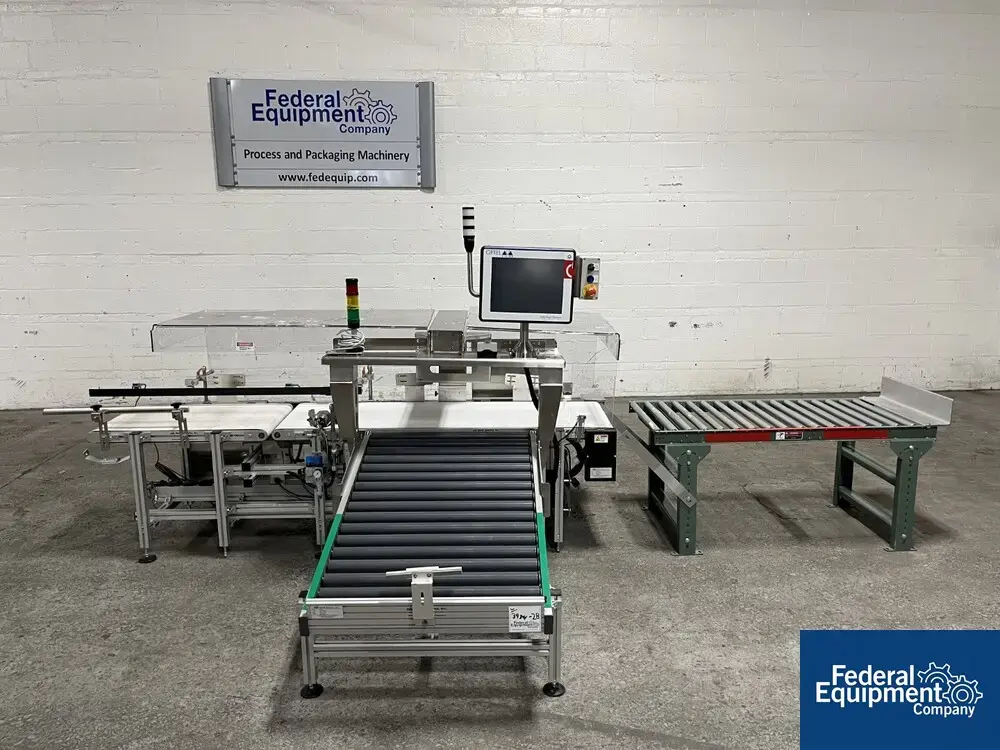 Used Optel Optel OP300 Case Label Inspection System with mk North America GUF-P 2000-AC Conveyor Inspection Machines Ohio US | Federal Equipment Company #1566149