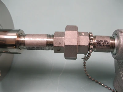 NEW Daily Thermetrics 1 1/2" 150# Flanged Thermocouple 12.25" Probe F20